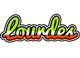 Lourdes superfun logo