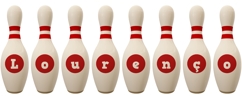 Lourenço bowling-pin logo