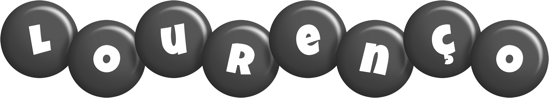 Lourenço candy-black logo