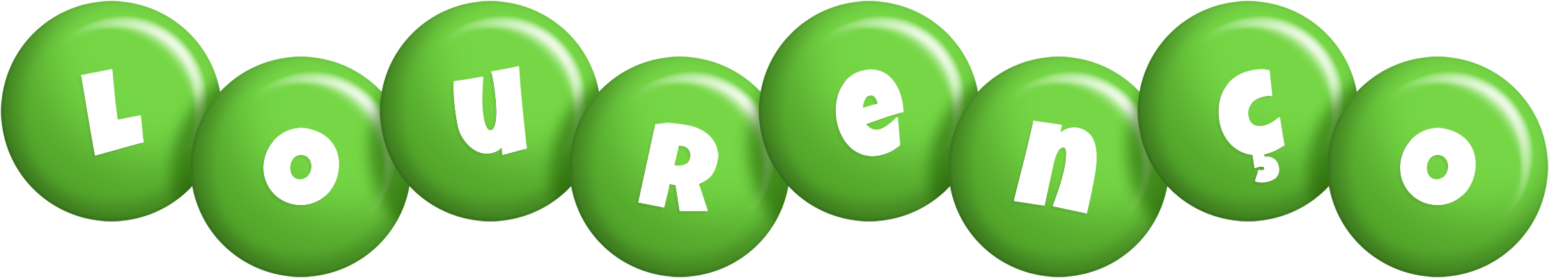 Lourenço candy-green logo