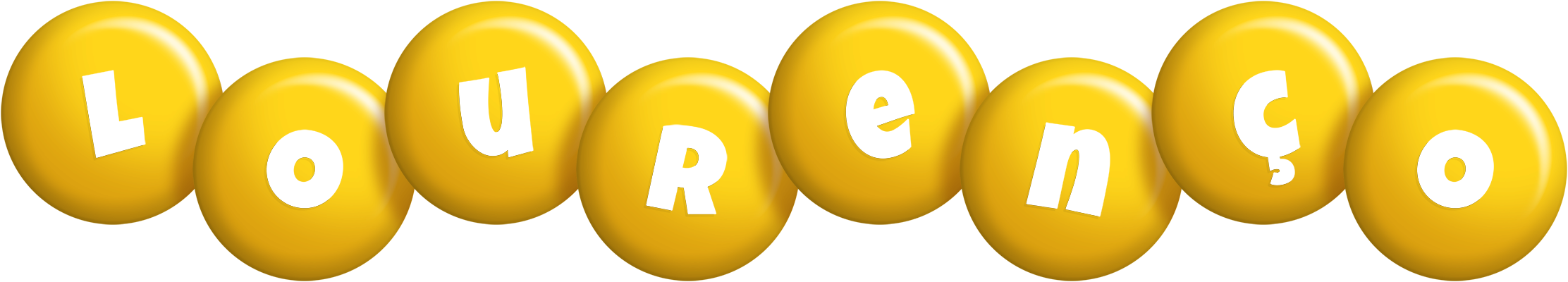 Lourenço candy-yellow logo