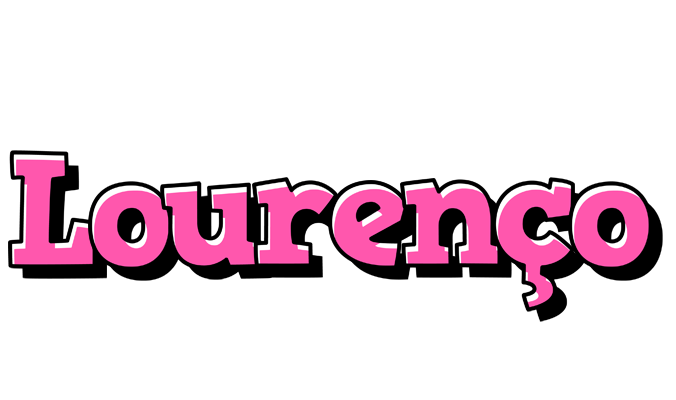 Lourenço girlish logo