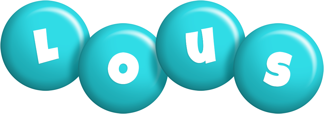 Lous candy-azur logo
