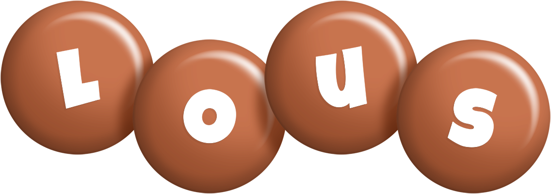 Lous candy-brown logo