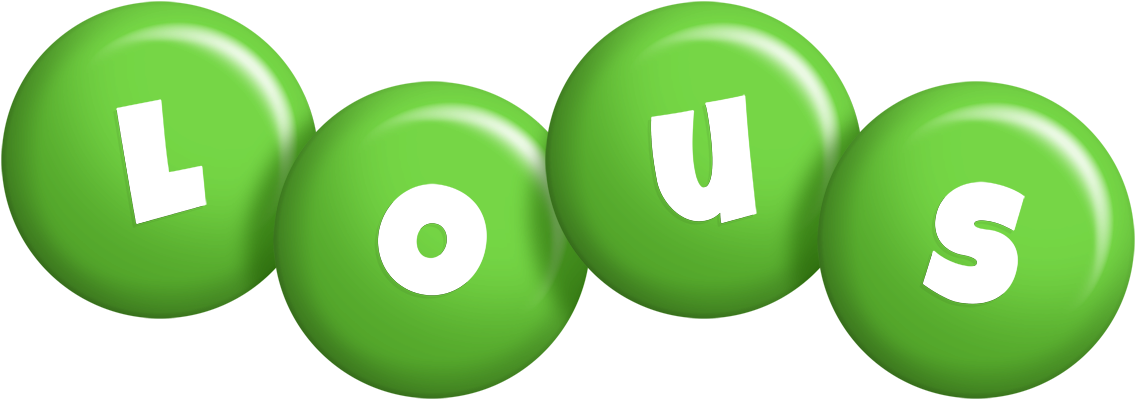 Lous candy-green logo