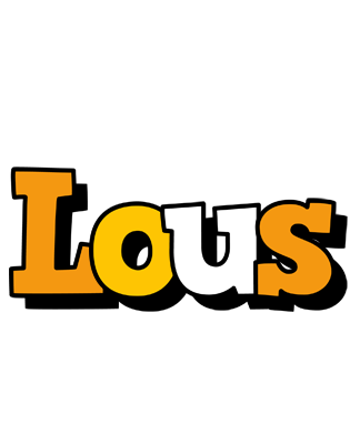 Lous cartoon logo