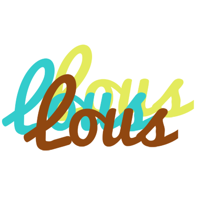Lous cupcake logo