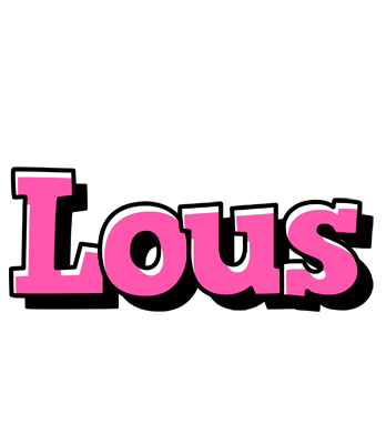 Lous girlish logo
