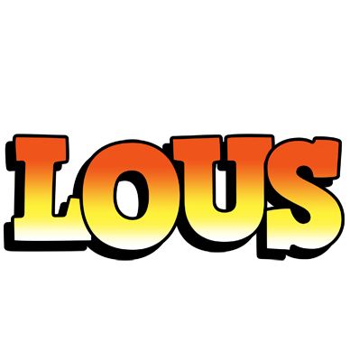 Lous sunset logo