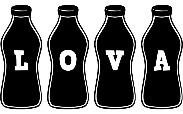 Lova bottle logo