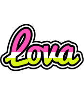 Lova candies logo