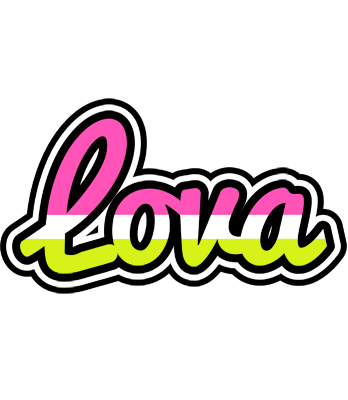 Lova candies logo