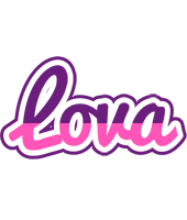 Lova cheerful logo