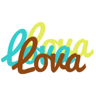 Lova cupcake logo