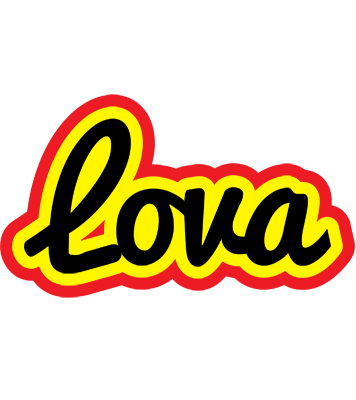 Lova flaming logo