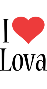 Lova i-love logo