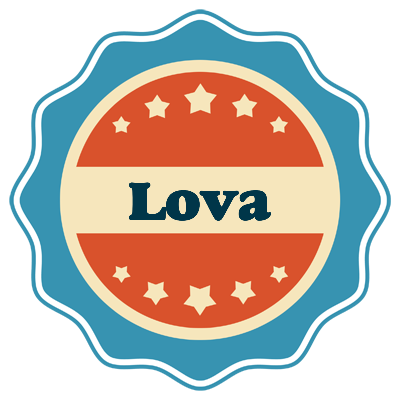 Lova labels logo