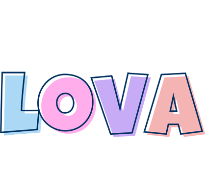 Lova pastel logo