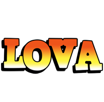 Lova sunset logo