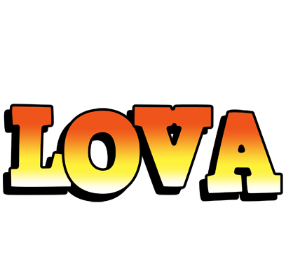 Lova sunset logo