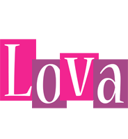 Lova whine logo