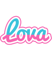 Lova woman logo