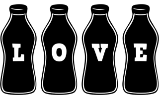 Love bottle logo