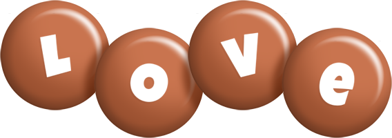 Love candy-brown logo