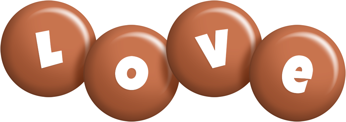 Love candy-brown logo