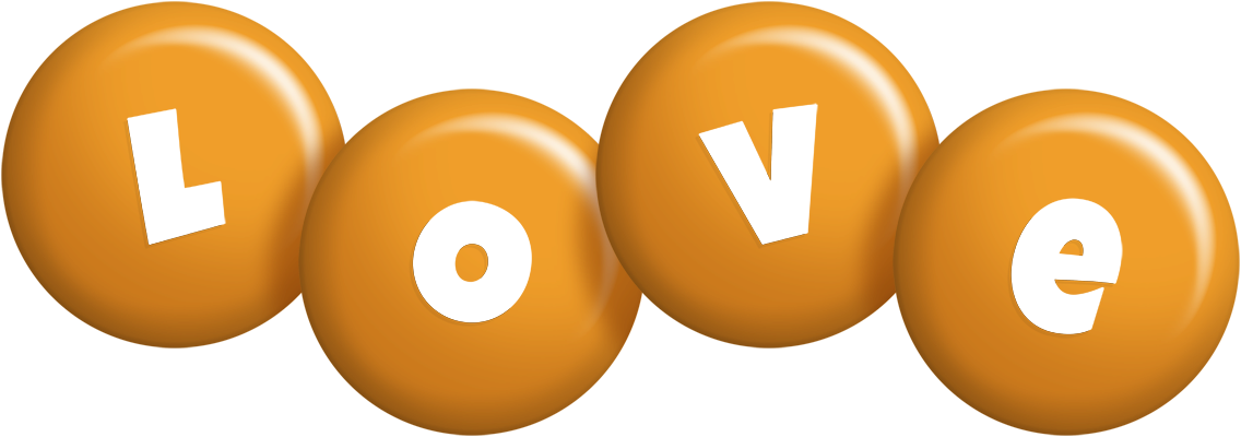 Love candy-orange logo