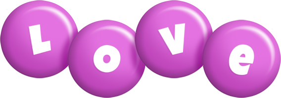 Love candy-purple logo