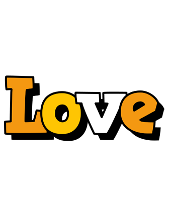 Love cartoon logo