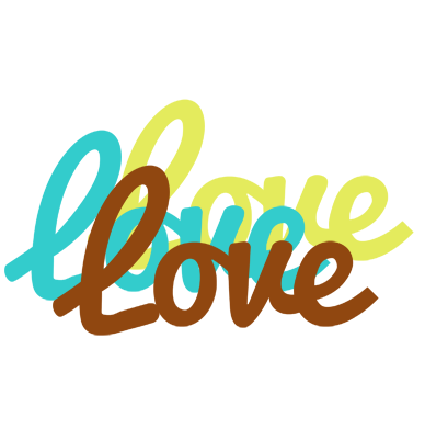 Love cupcake logo