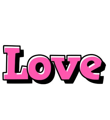 Love girlish logo