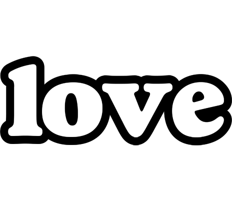 Love panda logo
