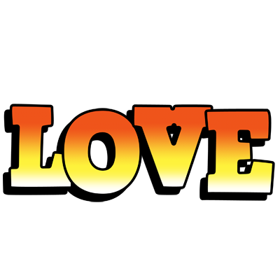 Love sunset logo