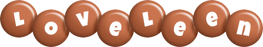 Loveleen candy-brown logo