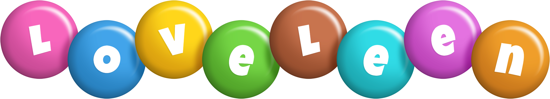 Loveleen candy logo