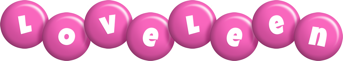 Loveleen candy-pink logo