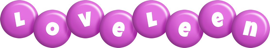 Loveleen candy-purple logo