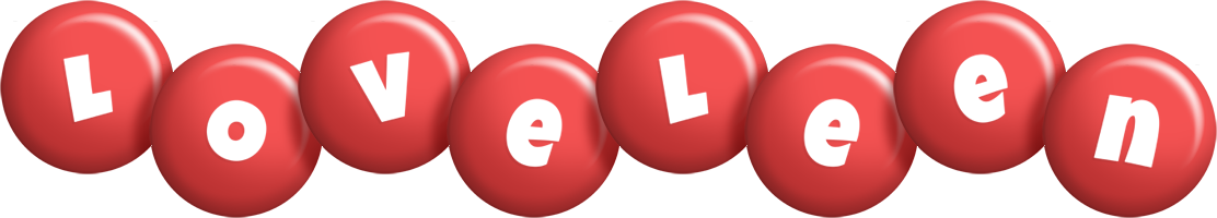 Loveleen candy-red logo