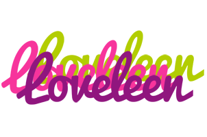 Loveleen flowers logo