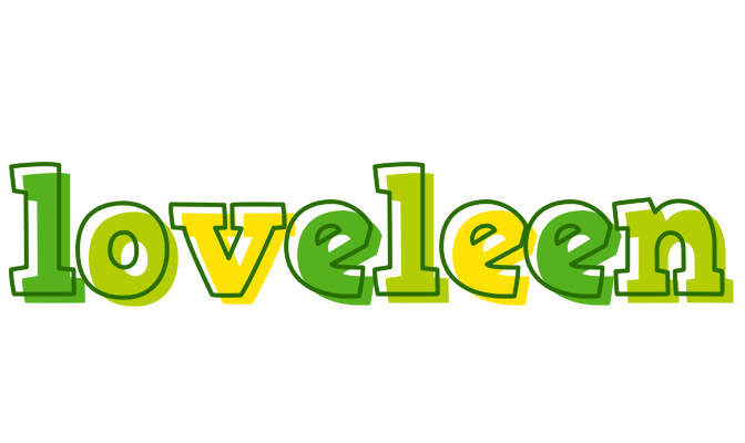 Loveleen juice logo