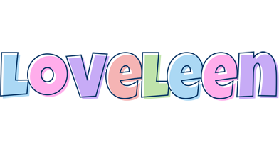 Loveleen pastel logo