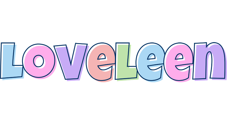 Loveleen pastel logo