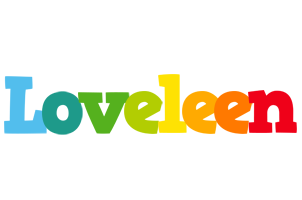 Loveleen rainbows logo