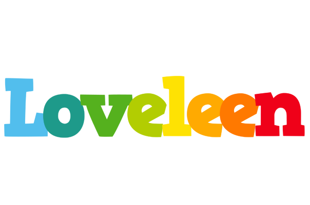 Loveleen rainbows logo