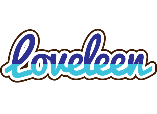 Loveleen raining logo
