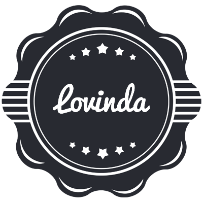 Lovinda badge logo
