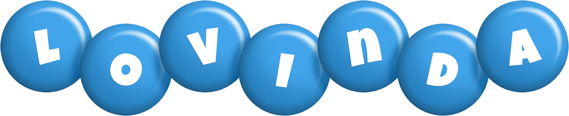 Lovinda candy-blue logo